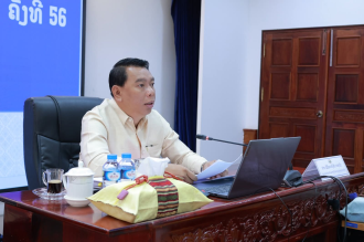 Vientiane Officials Review Key Development and Policy Issues